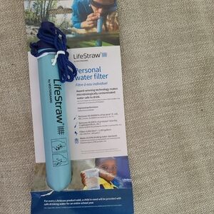 LifeStraw personal watwr filter